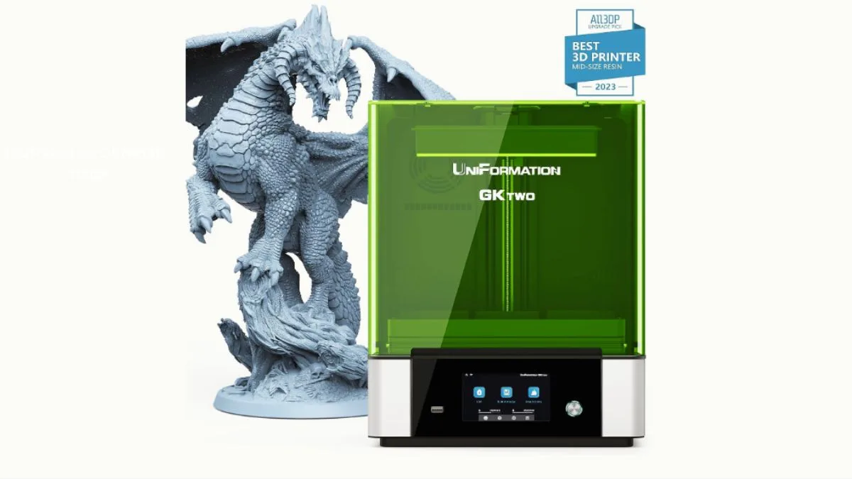 UniFormation GKtwo Review: 8K Resin 3D Printer Testing